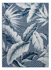Dywany Łuszczów Kusový koberec Botanic 65242 Feathers navy – na ven i na doma 78x150