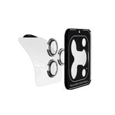 EPICO Hliníkové ochranné sklo na čočky fotoaparátu pro iPhone 14 Pro / 14 Pro Max (6,1") 69312152100001 - stříbrná