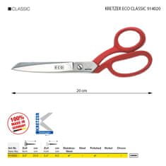 Kretzer - Solingen Nůžky s mikrozoubky KRETZER ECO CLASSIC 914020