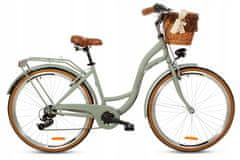 Goetze Mood dámské jízdní kolo, kola 28”, výška 160-185 cm, 7-rychlostní, Oliva