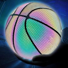 SOLFIT® Holografický basketbalový míč - Průměr 24,6 cm | FLASHBALL