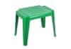 Dětský zahradní zelený plastový stůl Lolek