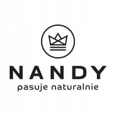 NANDY Pásek dámská z přírodní kůže B20 75-90 - hnědá