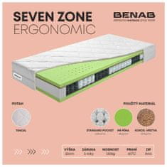 BENAB® SEVEN ZONE ERGONOMIC, 80x200