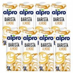 Alpro Barista mandlový nápoj 8 x 1L
