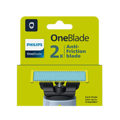 výměnné břity Anti-Friction 2ks pro Philips OneBlade QP225/50