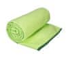 Rychleschnoucí ručník 80 x 130 cm zelená, samostatně