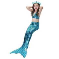 Master kostým a plavky mořská panna Ariel - 130 cm
