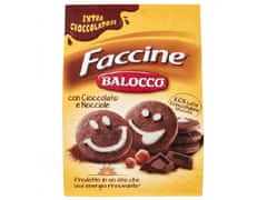 sarcia.eu BALOCCO Faccine - Křupavé italské sušenky s čokoládou a lískovými oříšky 700g 1 balení
