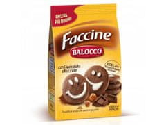 sarcia.eu BALOCCO Faccine - Křupavé italské sušenky s čokoládou a lískovými oříšky 700g 1 balení