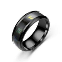 VivoVita Smart Ring – Prsten pro sledování vaší pohody, černá, 57 mm