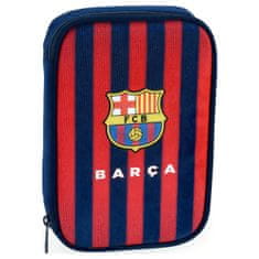 FotbalFans Školní penál FC Barcelona, modro-červený, znak klubu, prostorný
