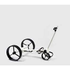 Davies Caddy Elektrický golfový vozík QUICK FOLD v bílé lesklé barvě s baterií až 36 jamek, bílá kola