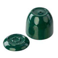 botle Donice keramická 25x20 cm, podstavec v barvě botelnové zelené