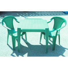 IPAE Sada 2 židličky a stoleček Progarden - zelená