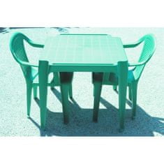 IPAE Sada 2 židličky a stoleček Progarden - zelená