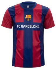 FotbalFans Sportovní tričko FC Barcelona, modro-vínové | M