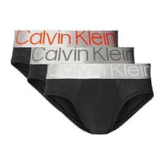 Calvin Klein 3 PACK - pánské slipy NB3129A-GTB (Velikost M)