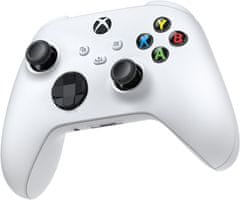 Xbox Series Bezdrátový ovladač, Robot White (QAS-00009)