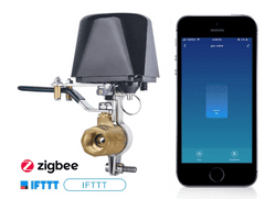 SmartLife Zigbee chytrý uzávěr ventilů vody a plynu