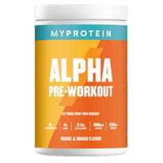 MyProtein Alpha Pre-Workout, 600 g Příchuť: Modrá malina