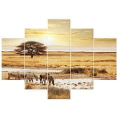 ZUTY Obrazy na stěnu - Safari, 150x105 cm