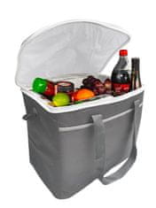 HomeLife Chladicí taška 32 litrů, šedá, samostatně
