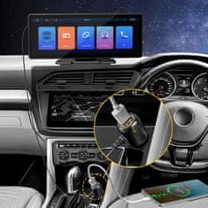 Multimediální přehrávač do auta, AUTORÁDIO Android Auto ,CAR PLAY, navigace, záznamník jízdy, couvací DVR kamera, WifI, Bluetooth