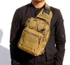 Camerazar Taktická vojenská taška přes rameno SURVIVAL Backpack