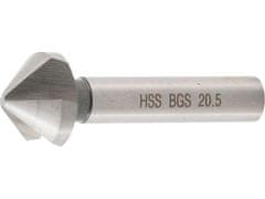 BGS technic BGS Technic BGS 1997-6 Kuželový záhlubník 20,5 mm, 90°, HSS, DIN 335 C
