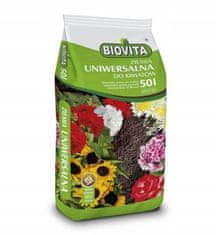 BioVita Univerzální zemina pro květiny zahradní substrát 50l