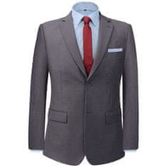 Greatstore Pánský dvoudílný business oblek šedý, vel. 52