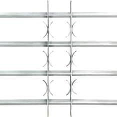 Nastavitelná bezpečnostní okenní mříž se 4 příčlemi 700–1050 mm