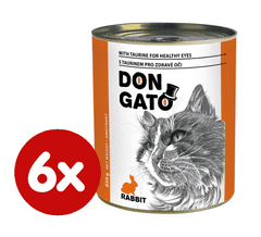Dibaq DON GATO konzerva kočka králík 6x850 g