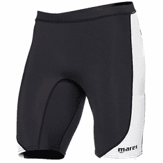 Mares Pánské lycrové kalhoty RASHGUARD SHORTS, krátké bílá/černá 3XL