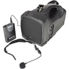 Adastra H25B, přenosný zvukový systém FM/BT/VHF, 25W