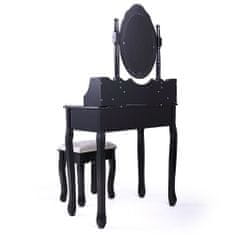 Toaletní stolek Rome, ve více barvách-černý