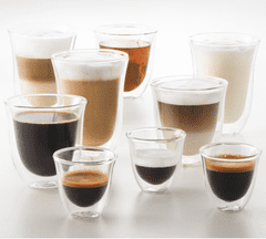 De'Longhi Sklenice DeLonghi latte macchiato 330 ml - 2 ks
