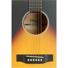 Stagg SA35 A-VS LH, akustická kytara typu Auditorium, levoruká