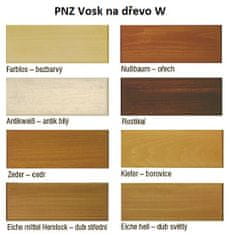 PNZ Vosk na dřevo W 0,75 l - světlý dub, přírodní tekutý vosk na ochranu dřeva