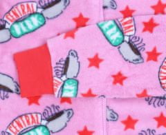 Friends Růžové jednodílné pyžamo přátelé, XXS