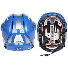 CCM FitLite hokejová helma modrá Velikost oblečení: S