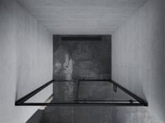 Mexen Apia posuvné sprchové dveře 125, transparent, černá (845-125-000-70-00)