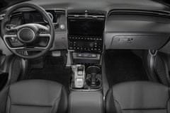 J&J Automotive PREMIUM BLACK velurové autokoberce pro Audi A6 C7 2011-2018 4ks