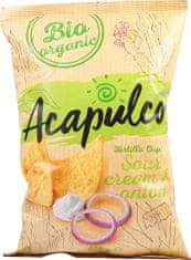 Acapulco Bio tortilla chipsy zakysaná smetana 125 g