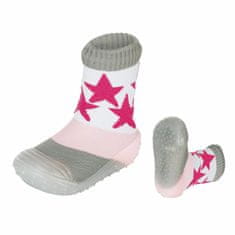 Sterntaler barefoot ponožkoboty dětské růžové, hvězdičky 8361910, 26