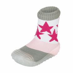 Sterntaler barefoot ponožkoboty dětské růžové, hvězdičky 8361910, 26
