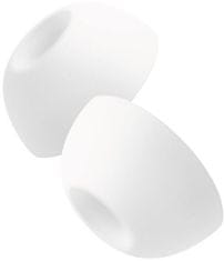 FIXED náhradní silikonové špunty pro Apple Airpods Pro, M, bílá