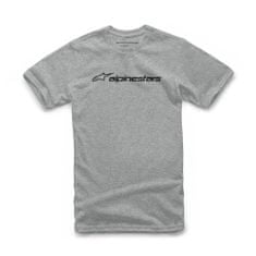 Alpinestars tričko LINEAR TEE krátký rukáv, (Grey Heather/Black), (velikost: XL)