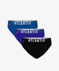 ATLANTIC Pánské slipy Atlantic 3MP-094 A'3 černo-černá M